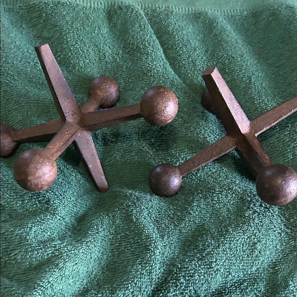 Vintage cast iron jacks